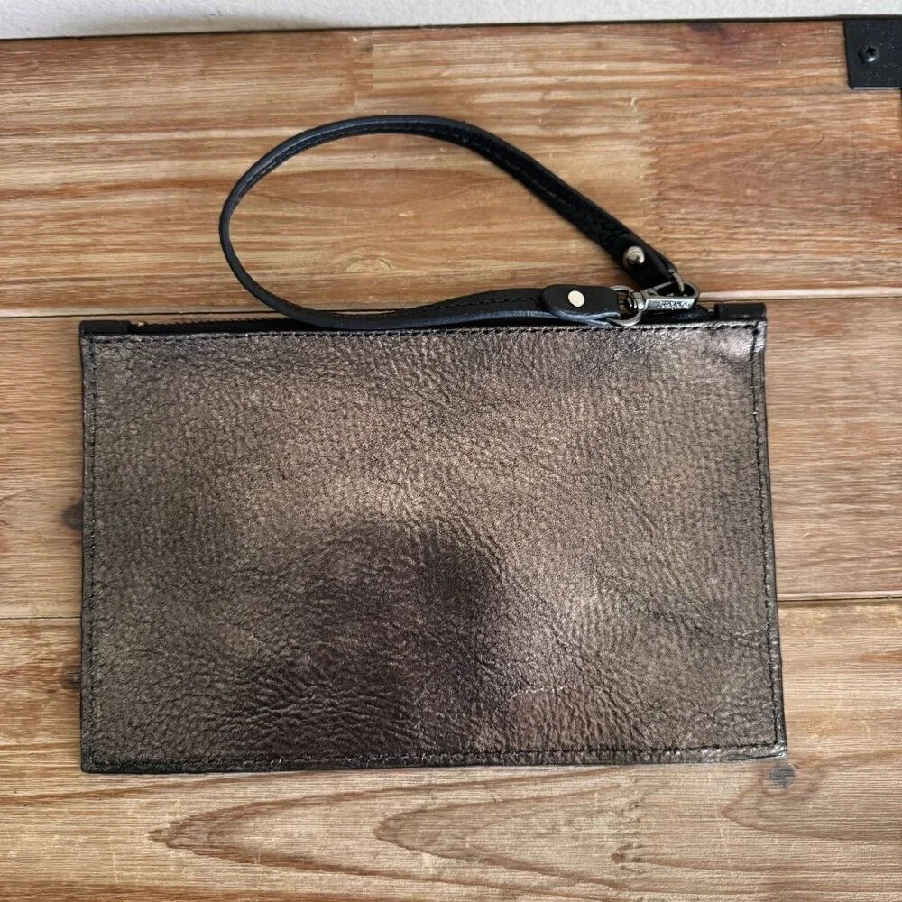 Botkier Hudson Bite Size Tote Black Leather Double Top Handle Shoulder Strap